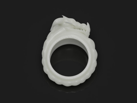 Dragon Ring Custom 3D Druckmodell