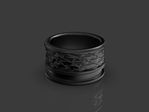 Dragon ring 3Dプリントモデル