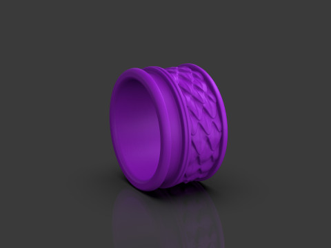Dragon ring 3Dプリントモデル