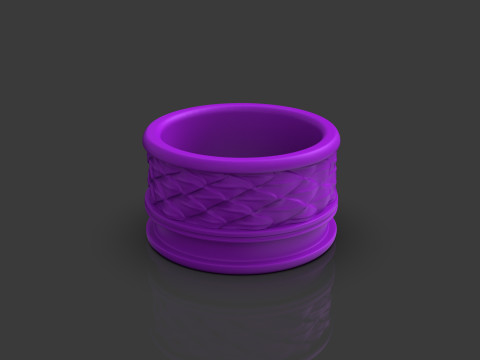 Dragon ring 3Dプリントモデル