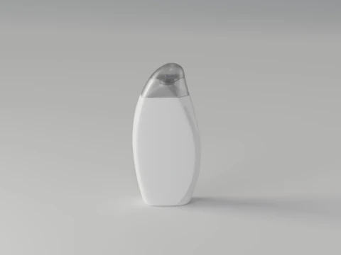 Body lotion bottle 3D Model