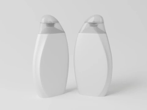 Body lotion bottle 3D Model