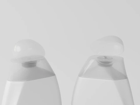 Body lotion bottle 3D Model