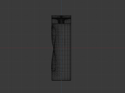 Bodi lotion bottle 3D Model
