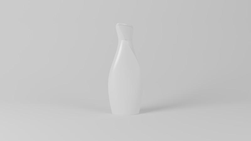Bodi lotion bottle Model 3D .c4d .max .obj .3ds .fbx .stl .blend