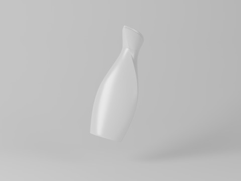 Bodi lotion bottle Model 3D
