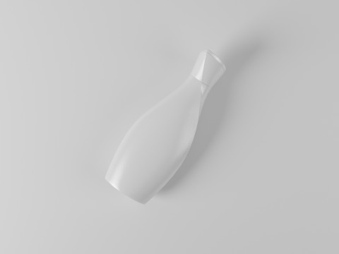 Bodi lotion bottle Model 3D