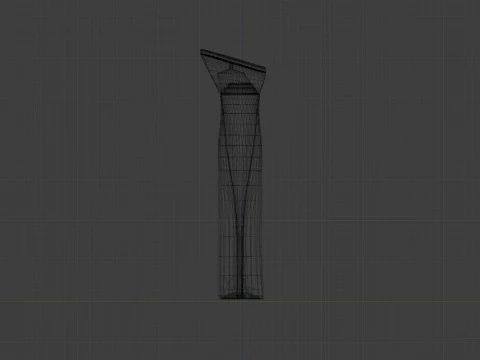 Bodi lotion bottle 3D Model