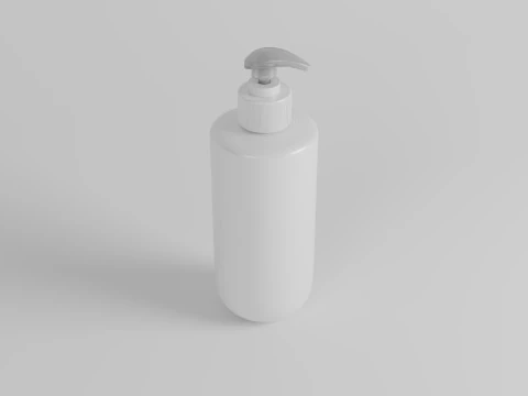 Bodi lotion bottle 3D Model