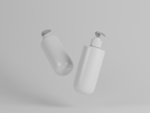 Bodi lotion bottle 3D 모델