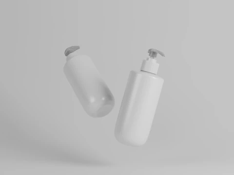 Bodi lotion bottle 3D Model