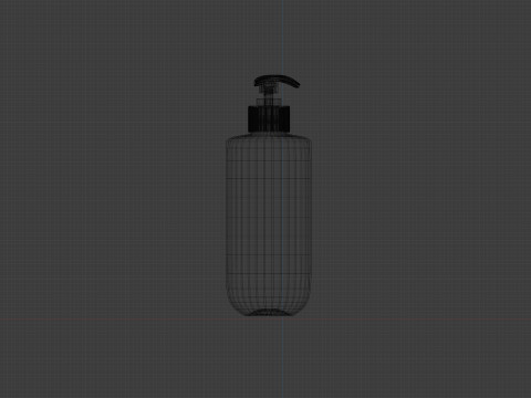 Bodi lotion bottle 3D 모델