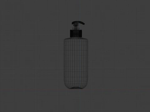Bodi lotion bottle 3D Model