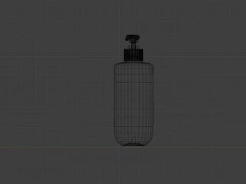 Bodi lotion bottle 3D Model