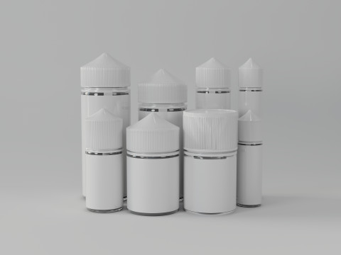 Bottle Chubby gorila 3Dモデル