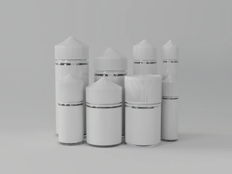 Bottle Chubby gorila 3D Model