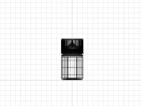 Bottle Chubby gorila 3D Model