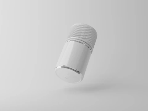 Bottle Chubby gorila 3D Model