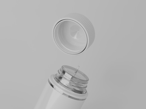 Bottle Chubby gorila 3D-Modell