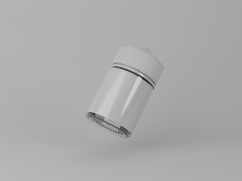 Bottle Chubby gorila 3D-Modell