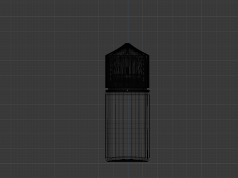 Bottle Chubby gorila 3D-Modell