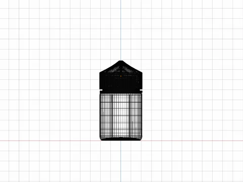Bottle Chubby gorila 3D Model
