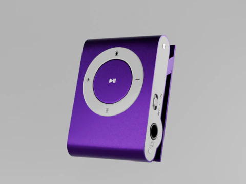 Mini player de m&uacute;sica cl&aacute;ssica Modelo 3D