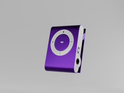 Mini Player Music Classic 3D Model