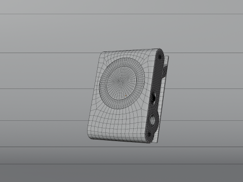 Mini Player Music Classic 3D Model