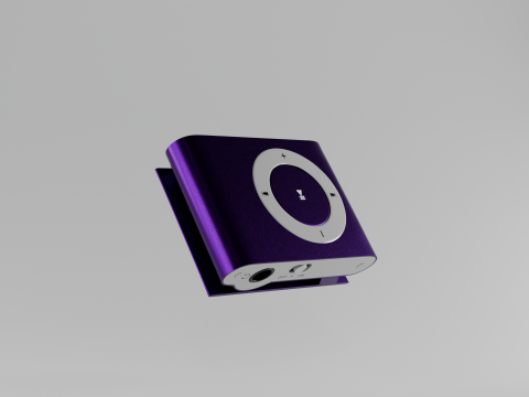 Mini Player Music Classic 3D Model