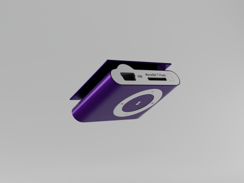 Mini Player Music Classic 3D Model