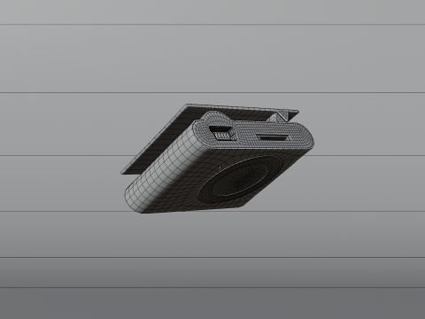 Mini Player Music Classic 3D Model