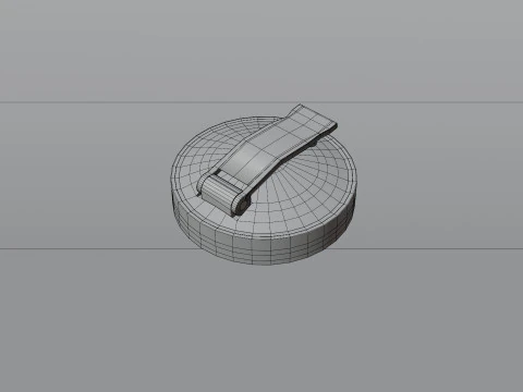 Blender Nurbullet Product 3D Model