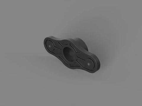 Phone holder motorcyle 3D Print Model