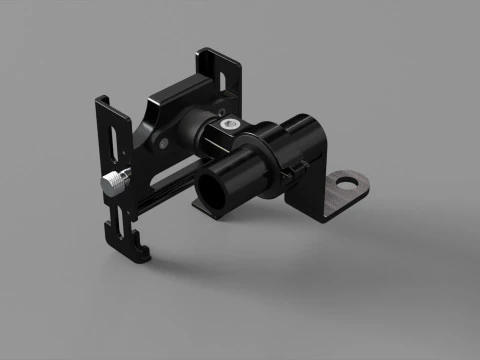 Phone holder motorcyle 3D Print Model