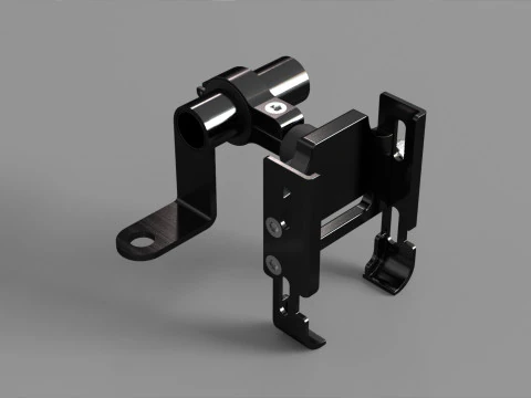 Phone holder motorcyle 3D Print Model