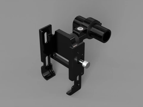 携帯電話ホルダーオートバイ 3Dプリントモデル