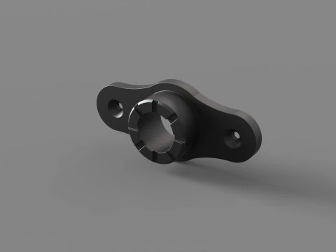 Phone holder motorcyle 3D Print Model