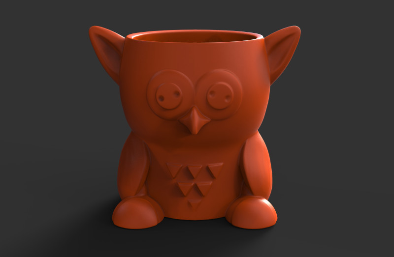 Pencil holder animal cute bundle 3D Принт Модель .c4d .max .obj .3ds .fbx .stl .blend 