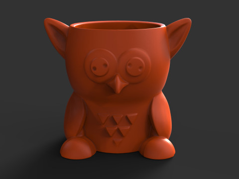 Pencil holder animal cute bundle Modelo de impresión 3D