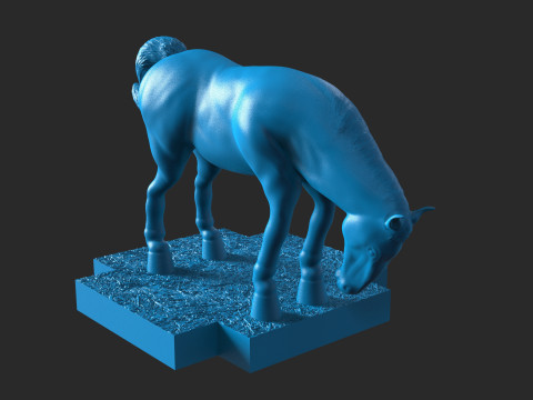 Puzzle Horse Stable 3D Print Model