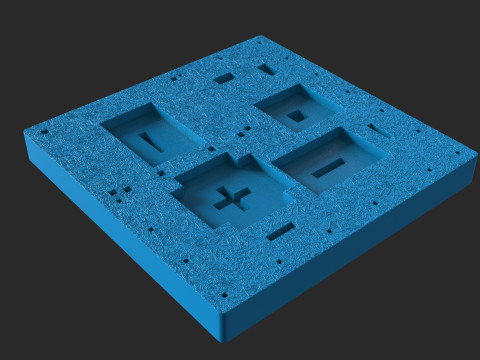 Puzzle Horse Stable 3D Print Model