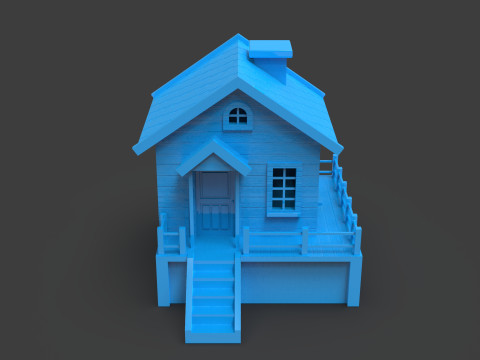 Puzzle home Model Cetak 3D