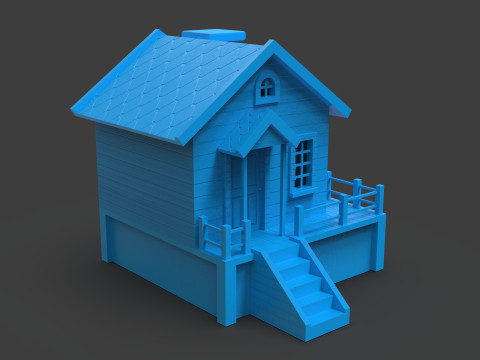 Puzzle home Model Cetak 3D