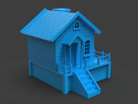 Puzzle home 3D Print Model