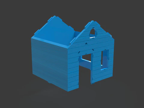 Puzzle home 3D Print Model
