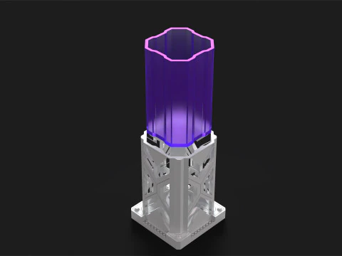 Pencil Holde CyberPunk 3D Print Model