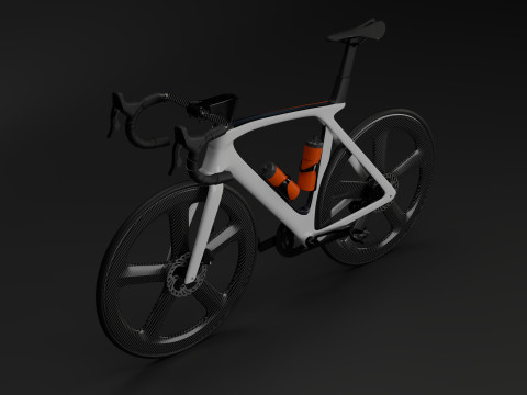Fixie road bike style 3Dモデル
