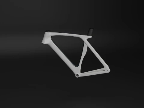 Fixie road bike style 3D Model