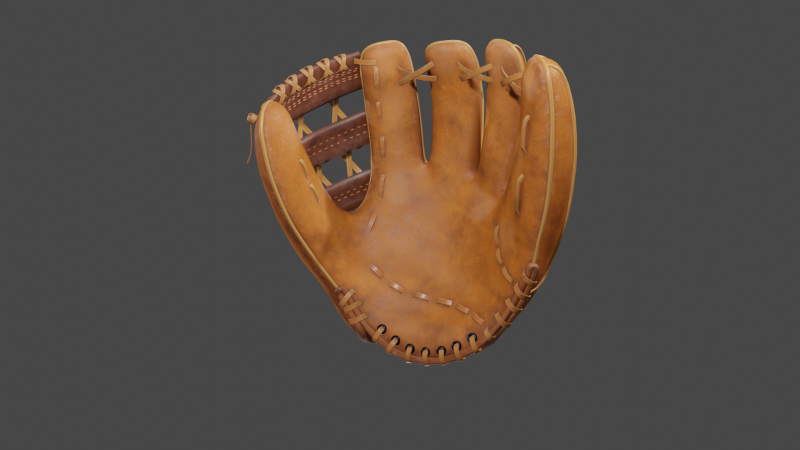 Baseball Gloves Modèle 3D .c4d .max .obj .3ds .fbx .stl .blend 